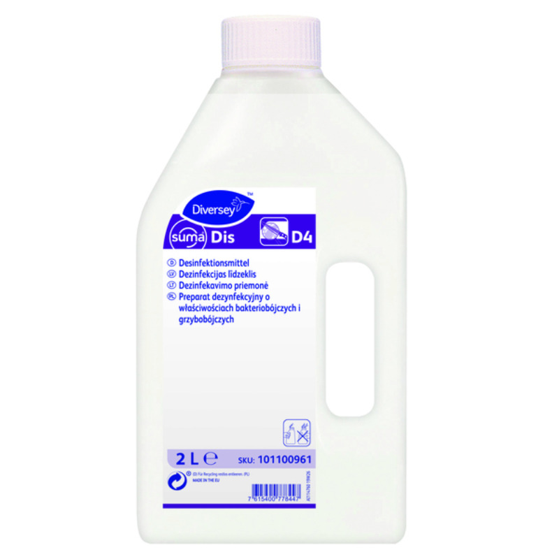 Diversey Suma Dis D4, 2L - дезінфікуючий засіб